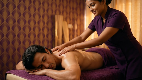 Essential Oil Body Massage