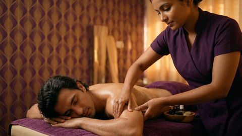Dry Body Stretching Massage